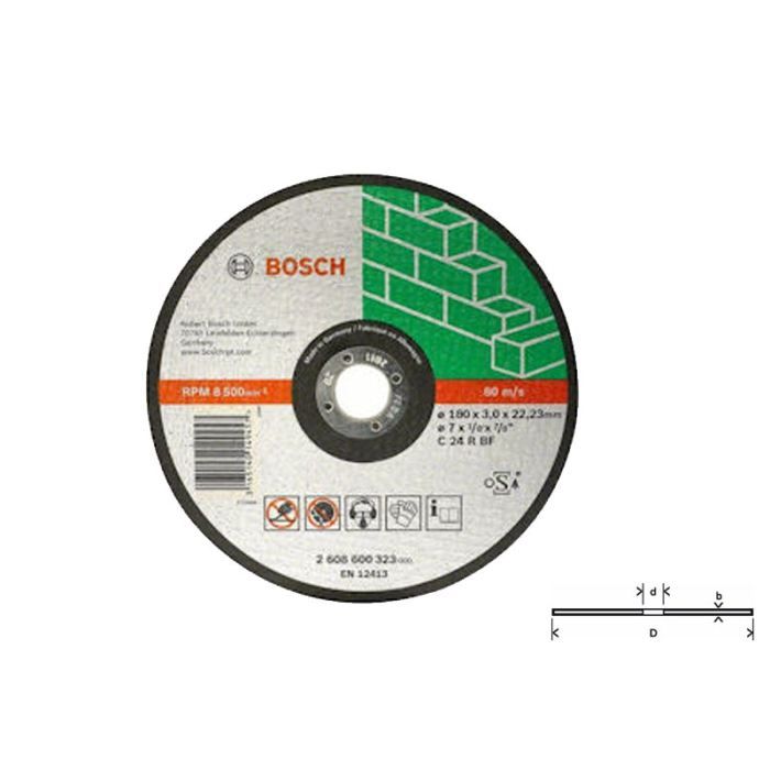 Bosch Disque à tronçonner matériaux 230 mm - vue 3