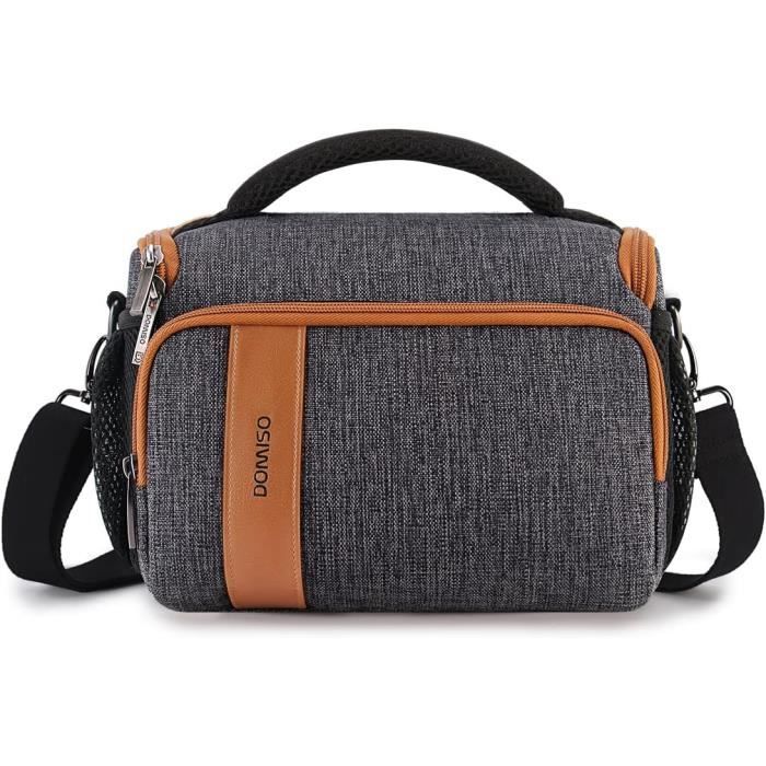 Sac Bandoulière Pour Appareil Photo - Vert D'Eau - Rembourré Et Universel