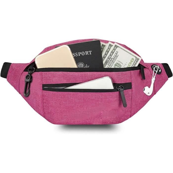 Sac Bandoulière FANDARE Unisexe - Sacoche Voyage Sport Bleu Foncé 23x4x42cm