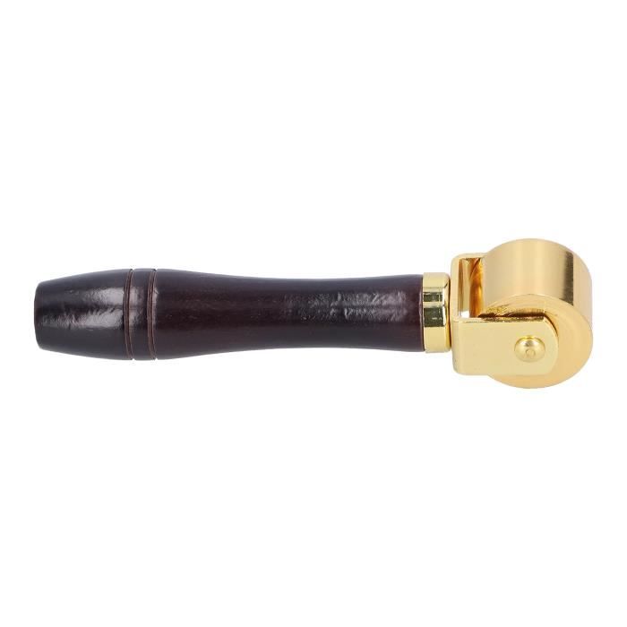Étriers Showman En Aluminium Cuivré – Bande De Roulement Cuir + Grip Caoutchouc – Neufs