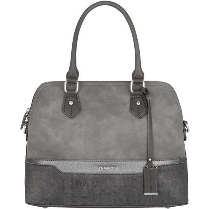 David Jones Sac a Main Femme Bugatti Fourre Tout Bandes Cuir Paillette Cabas Bandouliere Epaule Ville Elegant Mode Chic Cdiscount Bagagerie Maroquinerie