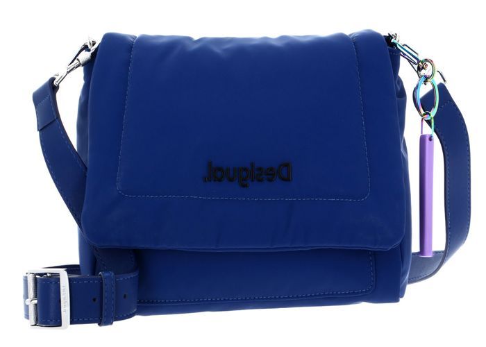 Desigual Sac à épaule bandoulière bleu multicolore pour femme