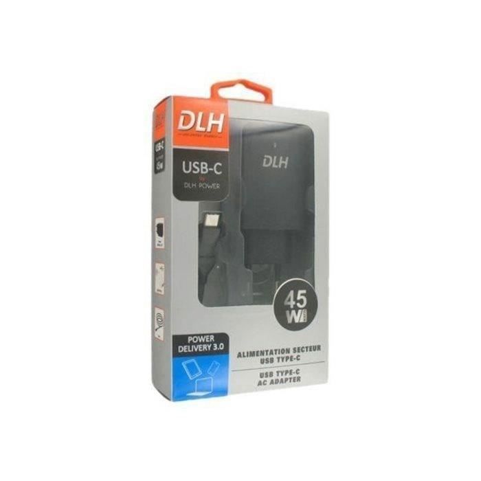 DLH Alimentation secteur avec câble - USB-C - 45 W - Pour LENOVO, APPLE, HP, Huawei, Asus