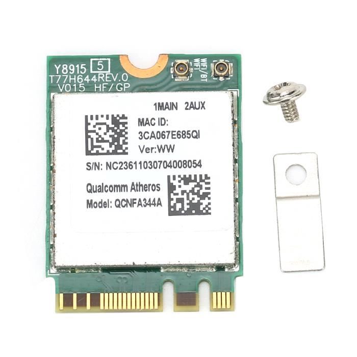 Carte WiFi Double Bande 7260NGW AC NGFF M.2 1200Mbps + Bluetooth 4.0 Pour Dell Acer