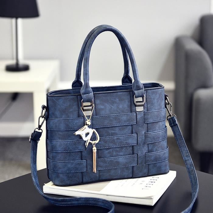 Grand Cabas Intrigue Bleu Ciel Imprimé étoiles Intérieur Poche Sans Fermeture