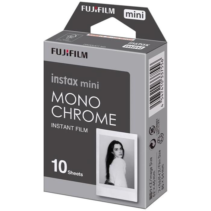 Pellicule photo noir et blanc FUJIFILM Instax Mini Monochrome WW1 (10