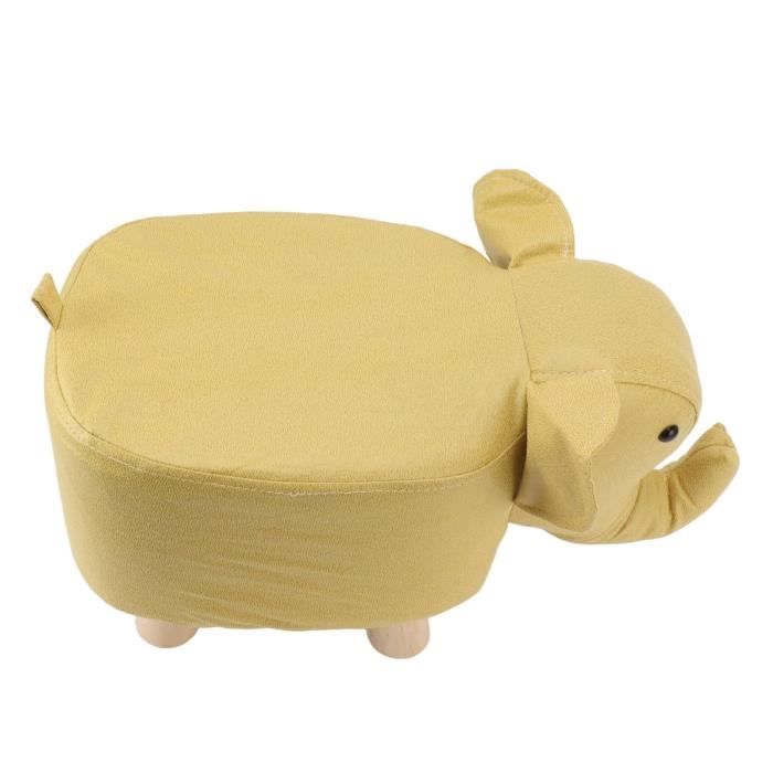 Tabouret Coffre éléphant MORE – Siège Enfant Avec Rangement, Beige, Occasion