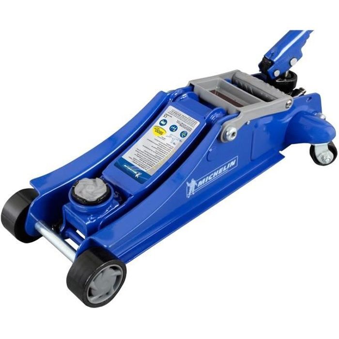 Cric Hydraulique Rouleur MICHELIN 1800 Kg – Hauteur de Levage 105 à 350 mm