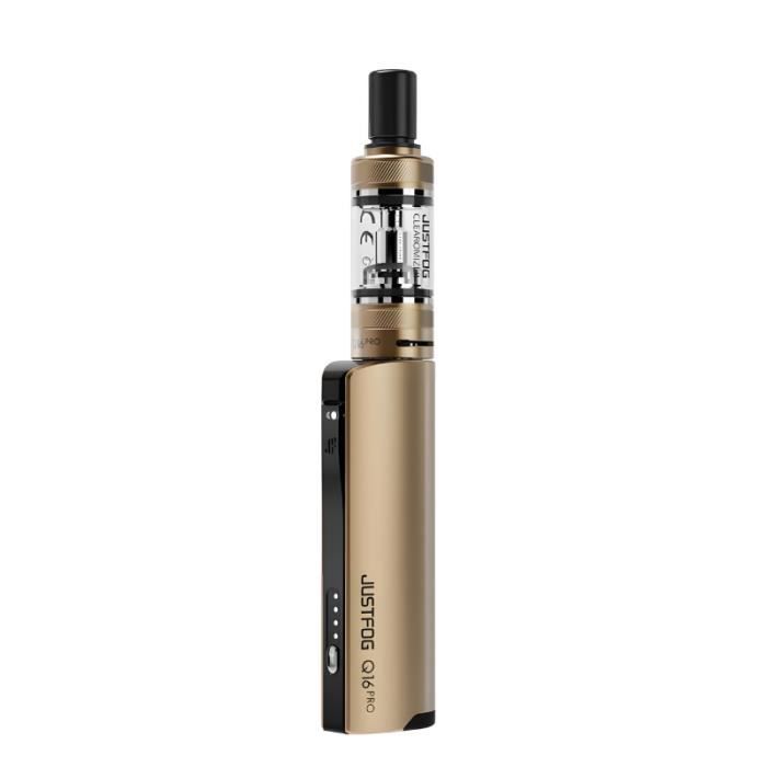 Q16 Pro Starter Kit 900 mAh Justfog Gold - Cdiscount Au quotidien