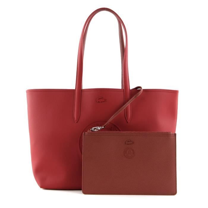 LACOSTE Roland Garros Shopping Bag Red [131819] - sac à épaule sacoche