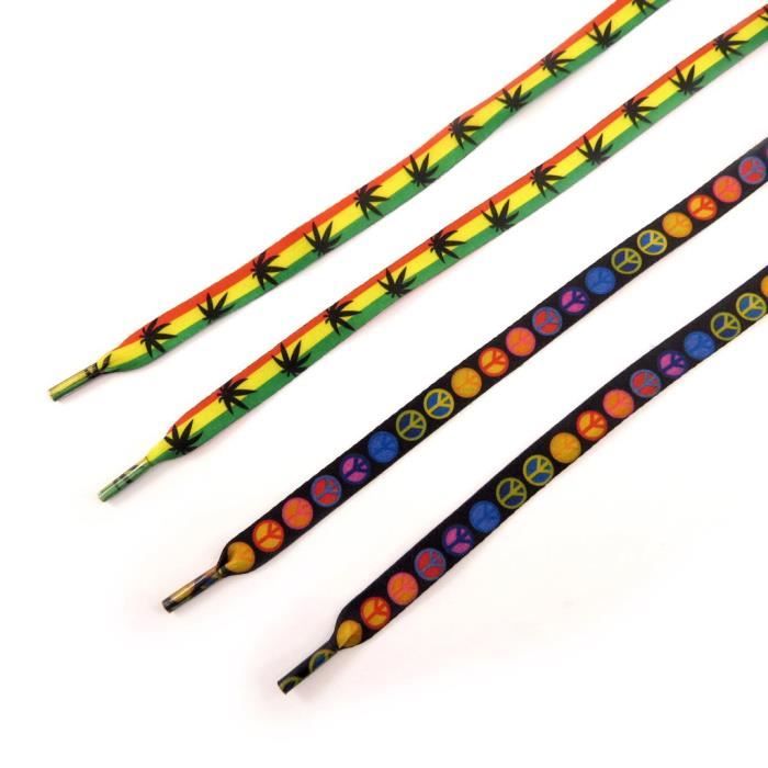 Olukssck 2 Paires De 6 Mm De Largeur Lacets Elastique Pour Enfants Et