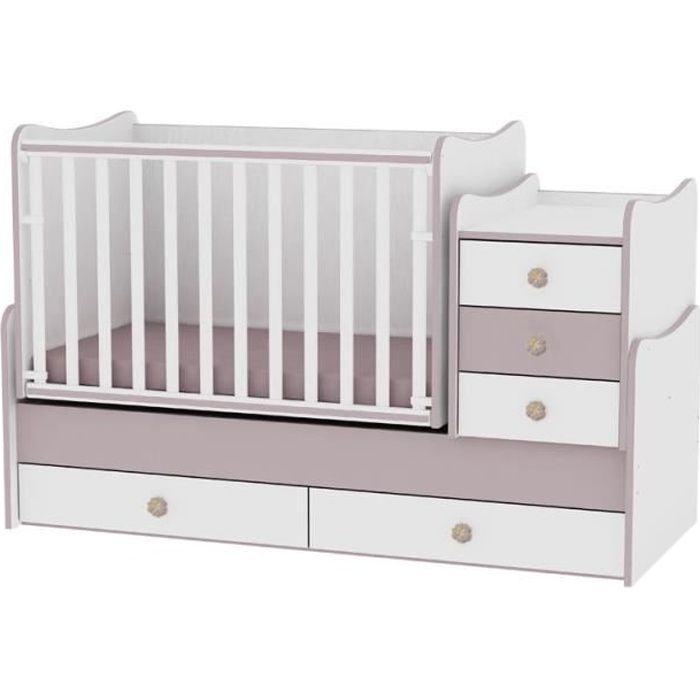 Lit Bebe Evolutif Maxiplus 3en1 Lorelli Achat Vente Lit Bebe