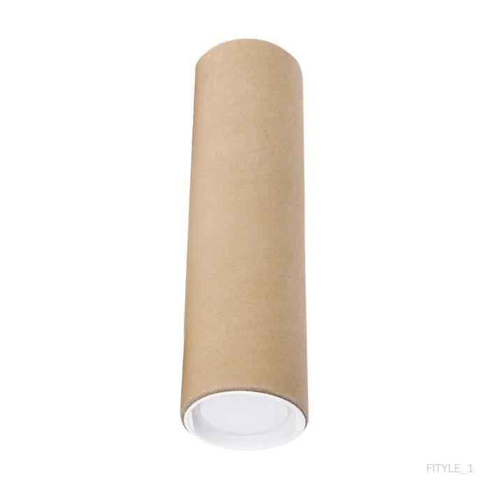 Tubes D'expédition Carton Pour Posters - 50cm De Long, Diamètre 50mm - Lot Pour Plans, Peintures, Documents