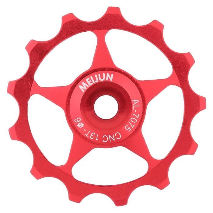 Poulie De Dérailleur Arrière 11T Pour Vélo VTT - Roulement Céramique, Alliage Aluminium - Compatible 8/9/10/11 Vitesses