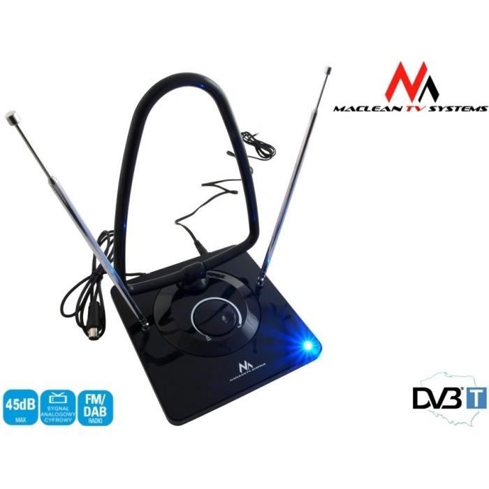 MACLEAN MCTV-963 ANTENNE INTERNE TV DVB-T2 HEVC RADIO