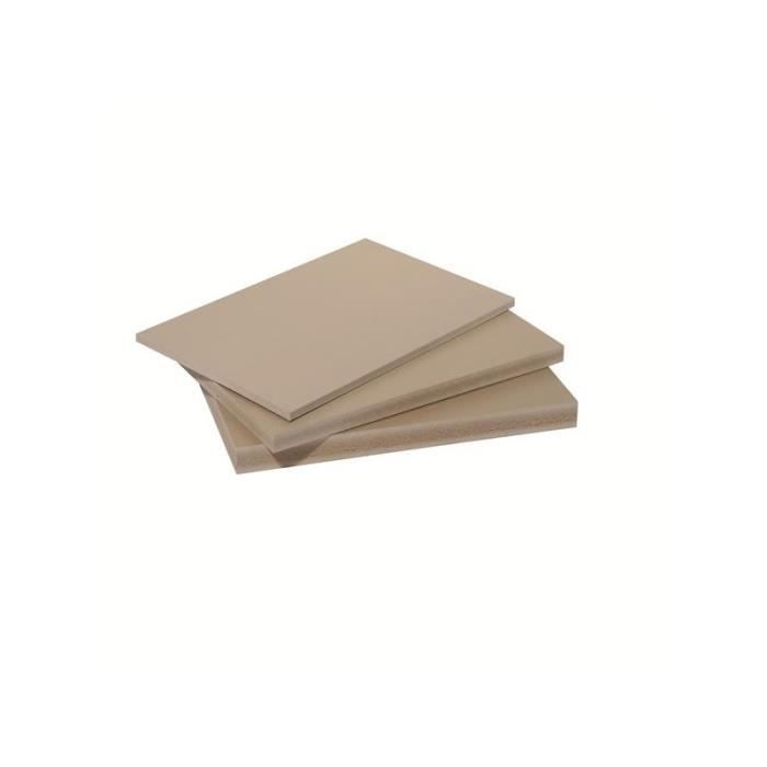 Panneau Fibre Composite Plat Et Lisse L 250 Cm L 122 Cm E 5 Mm Beige Sable Achat Vente Cloture Grillage Panneau Fibre Composite Pla Cdiscount