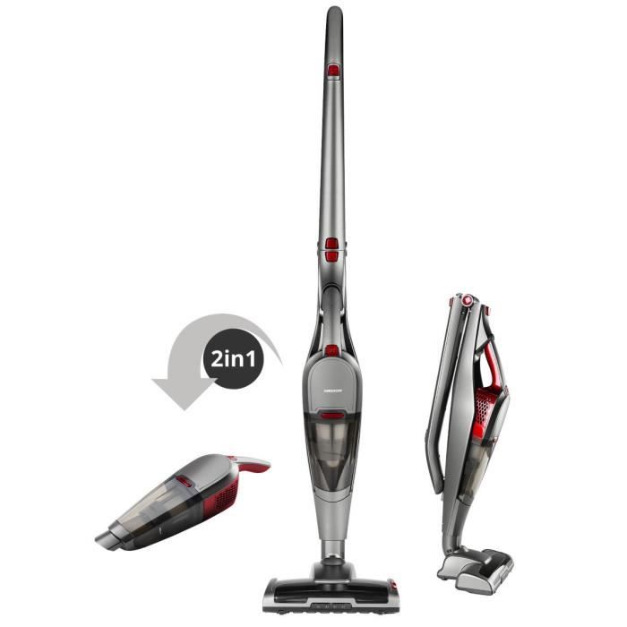 filtre EPA E12 lavable MD 19407 MEDION aspirateur cyclonique Puissance 800 watts utilisation dans un rayon de 5 m bleu conteneur à poussière avec capacité de 2 litres