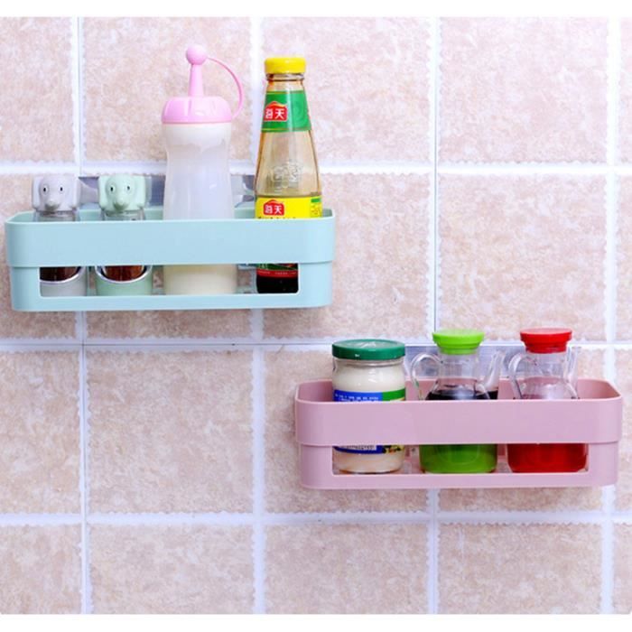 Etagere Murale En Plastique Rangement Pour Salle De Bain Cuisine