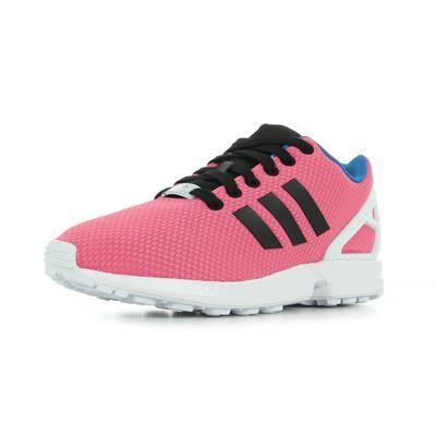 chaussure adidas zx flux rose