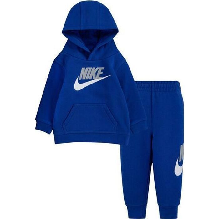 Ensemble pull capuche et jogging en laine polaire b b gar on