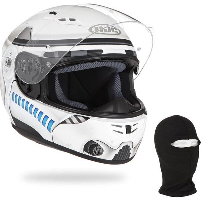 casque moto star wars stormtrooper