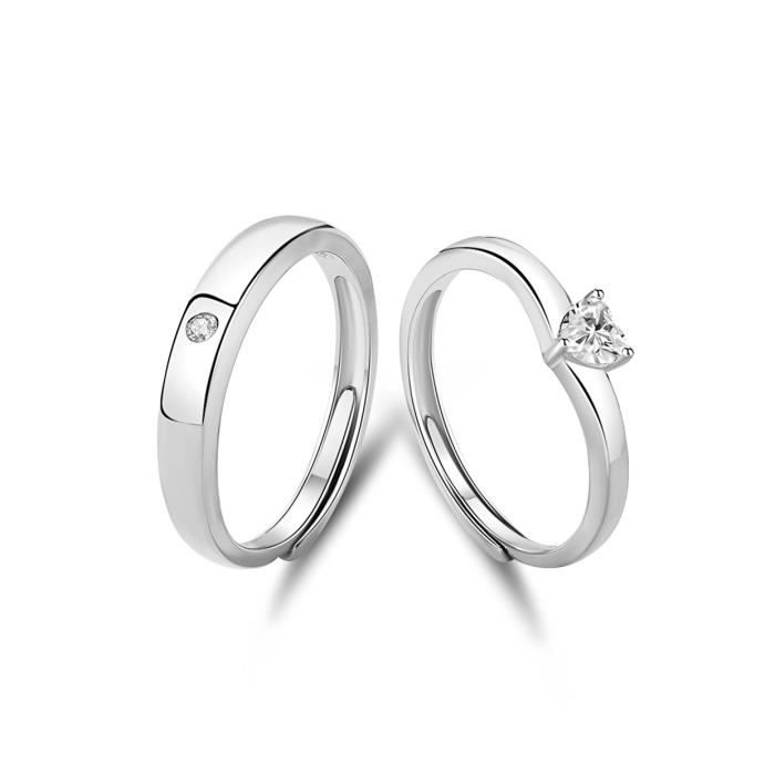 Bague d'orteil coeur en argent sterling 925, bague d'orteil coeur d