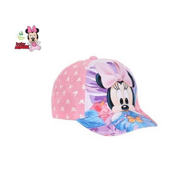 Casquette Bebe Fille Minnie Disney 48 Ou 50 Cm Rose Rose Rose Cdiscount Pret A Porter