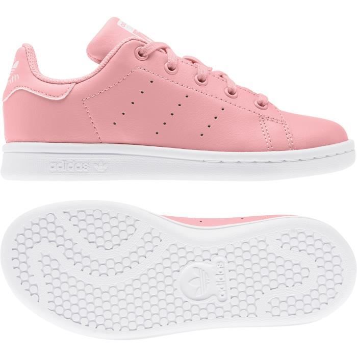 stan smith bebe fille rose