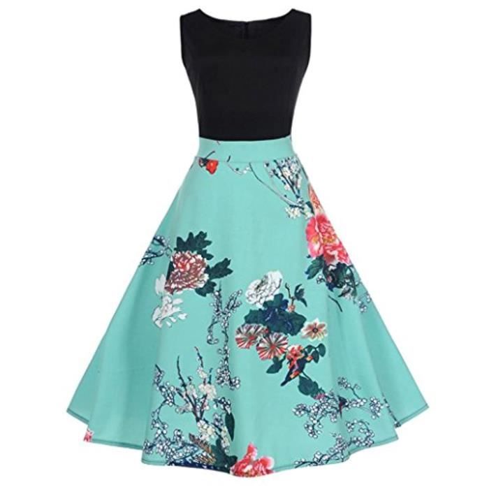 Robe De Soirée Fille Naz Bleu Clair Sans Manches - Taille 7 - Occasion Très Bon état