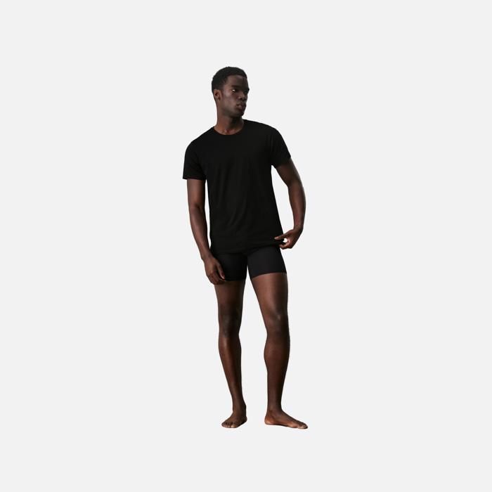 Calvin Klein Pour des hommes Paquet de 3 t-shirts ras du cou, Noir