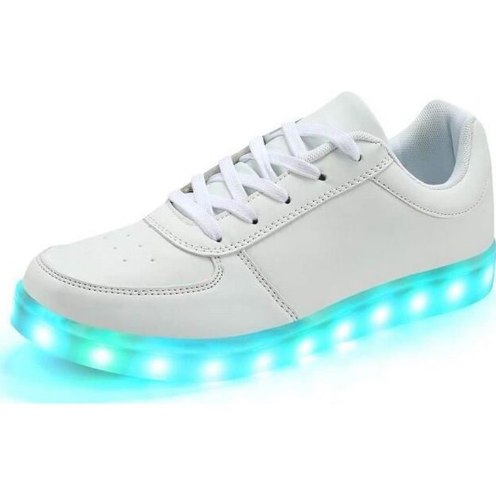 Baskets led outlet fille