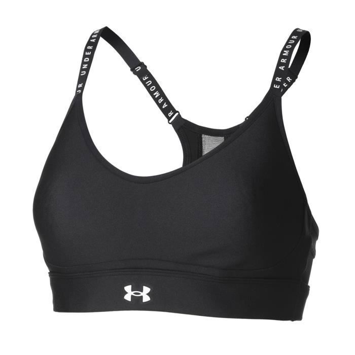 Brassière de sport femme - Under Armour Infinity - Maintien léger - Noir