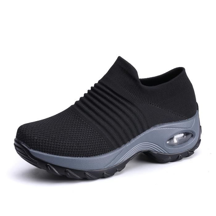 Chaussure de marche sans lacet femme hot sale