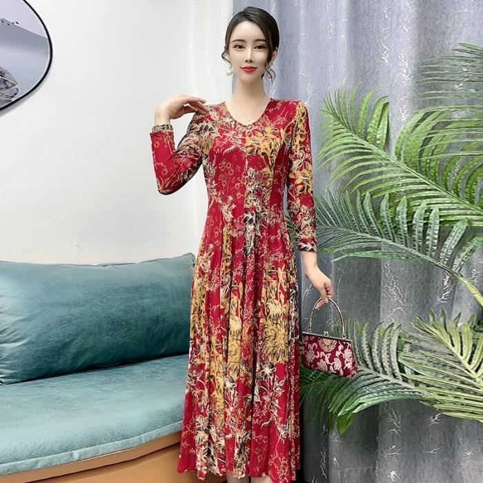 Ensemble Lit Pyjama Robe Fille – Taille L, Col V Manches Courtes, Très Bon état