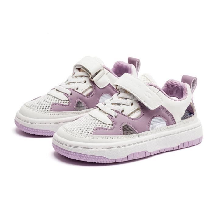 Chaussons Légers Respirants Pour Enfant Garçon - Maille Et Semelle Caoutchouc - Enfilage Facile - Pour Loisirs Et Sport Extérieur - 12