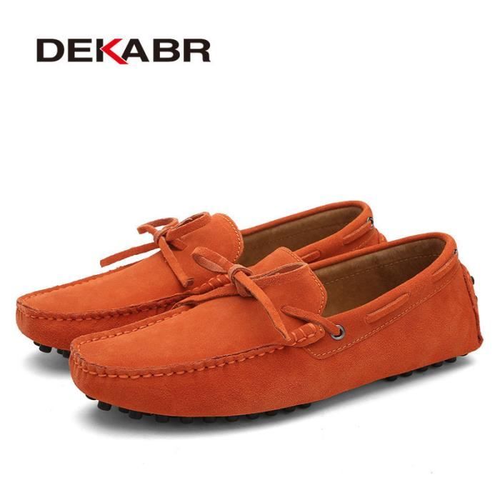 Mocassins homme respirants et légers pour la conduite - Bleu - Homme