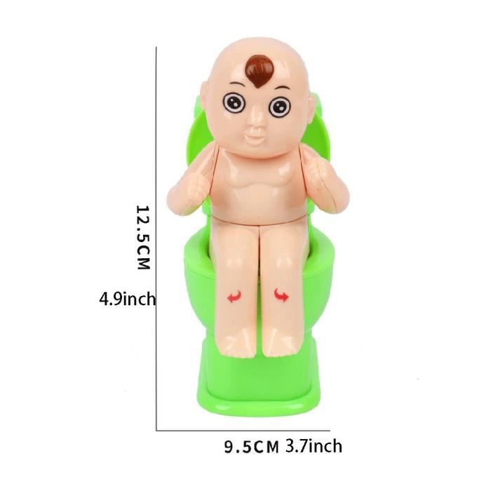 Jouet de toilette a jet d eau pour enfants MXZZAND Funny Squirt Water Toilet Noir Cdiscount Jeux Jouets