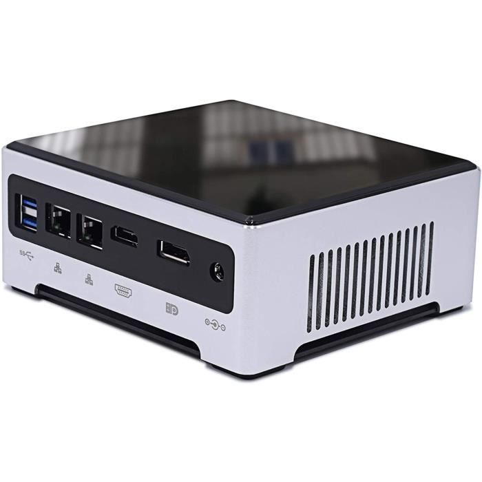 Mini PC Blackview MP200 Intel® Core? i5-11400H, Windows 11 Pro,16 Go  DDR4-512 GO M.2 SSD Mini Ordinateur de bureau,Wi-Fi 6 - Noir