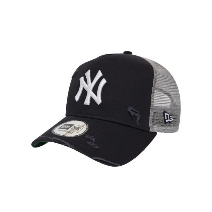 New era distressed clearance trucker new york yankees