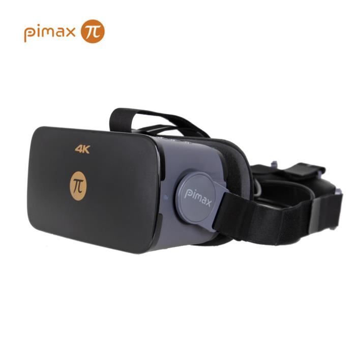 PIMAX 4K VR Virtual Reality lunettes 3D pour casque PC 110 degrés FOV  1000Hz double Gyroscope 8.29MP - Cdiscount