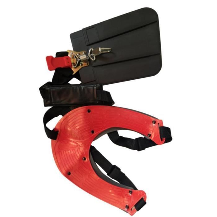 thumbnail image 2 of Double Shoulder Padded Harness Strap For Brush Cutter & String Trimmer - Comfort Support Belt 2 of 3