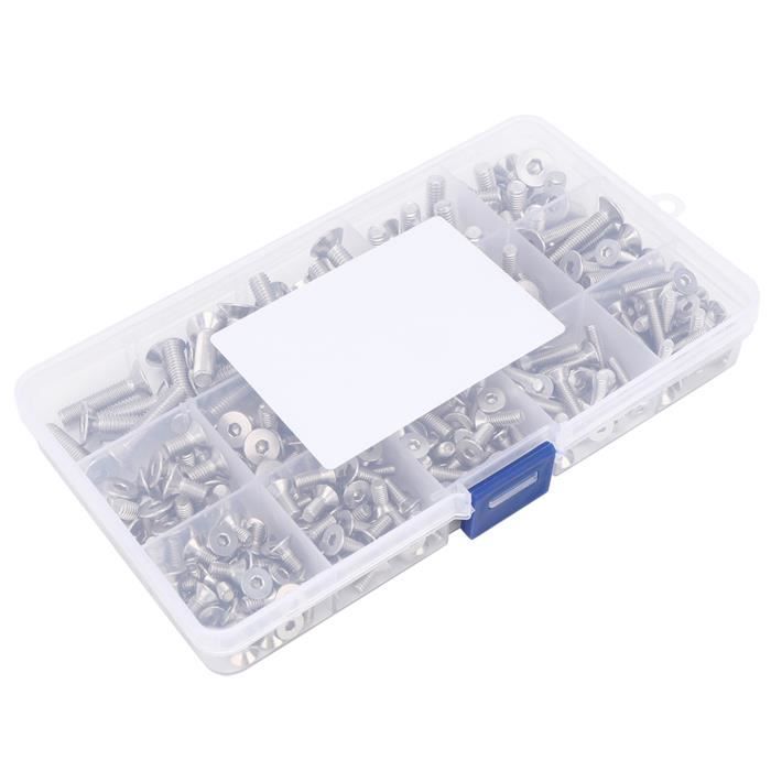 M6 Lot De 12 Vis À Tête Étoilée Moletée M6 - Boutons De Serrage