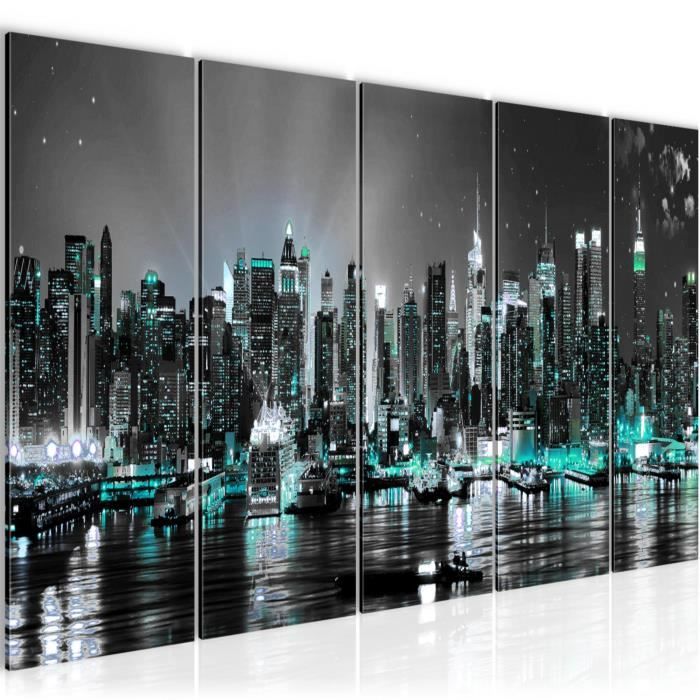 Moderne Impression sur Toile Amérique New York City rue Image Tableau Decoration Murale 95x80cm Deco Décoration Salon Chambre Triptyque 3 parties Moderne Impression sur Toile Amérique New York City rue Image Tableau Decoration Murale 95x80cm Deco Décoration Salon Chambre Triptyque 3 parties