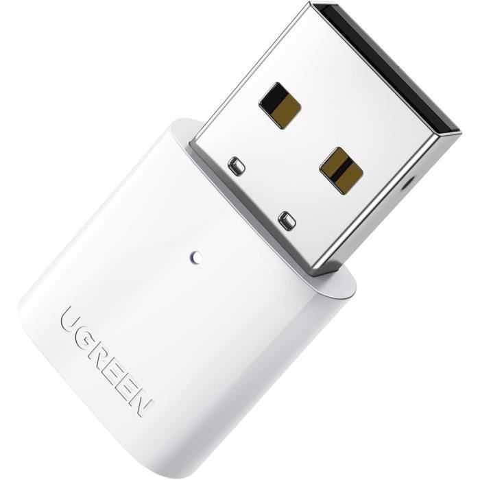Dongle Bluetooth 6.0 UGREEN - Adaptateur USB Pour PC Avec Faible Latence, Compatible Casque, Souris, Clavier, Manette, Windows 11/10/8.1/7 - 7