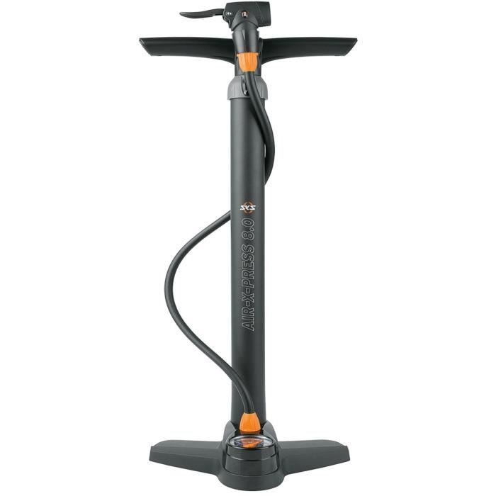 Pompe à pied pour vélo SKS Germany Air-X-Press 8.0 - Gris