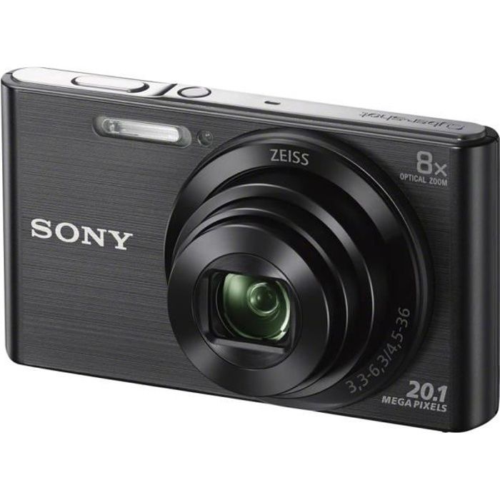 Sony Cyber shot DSC W830 Appareil photo numérique compact 20.1 MP 720 p 8x zoom optique - vue 2