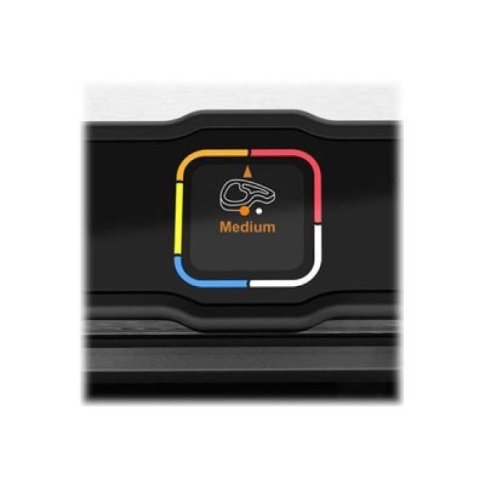 Gril électrique Tefal GC750D30 - Noir - Surface de cuisson 600 cm² - Plaques de cuisson antiadhésives