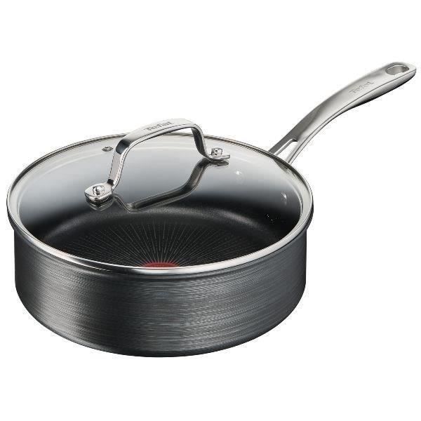 Sauteuse TEFAL Manche fixe Renew+ 24cm avec couvercle