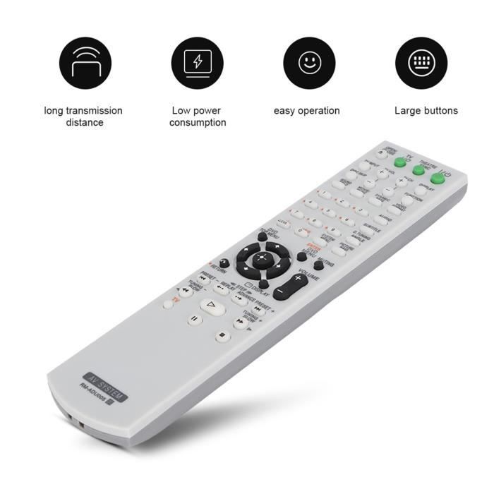 Télécommande Universelle De Rechange Pour Sony AV System RM