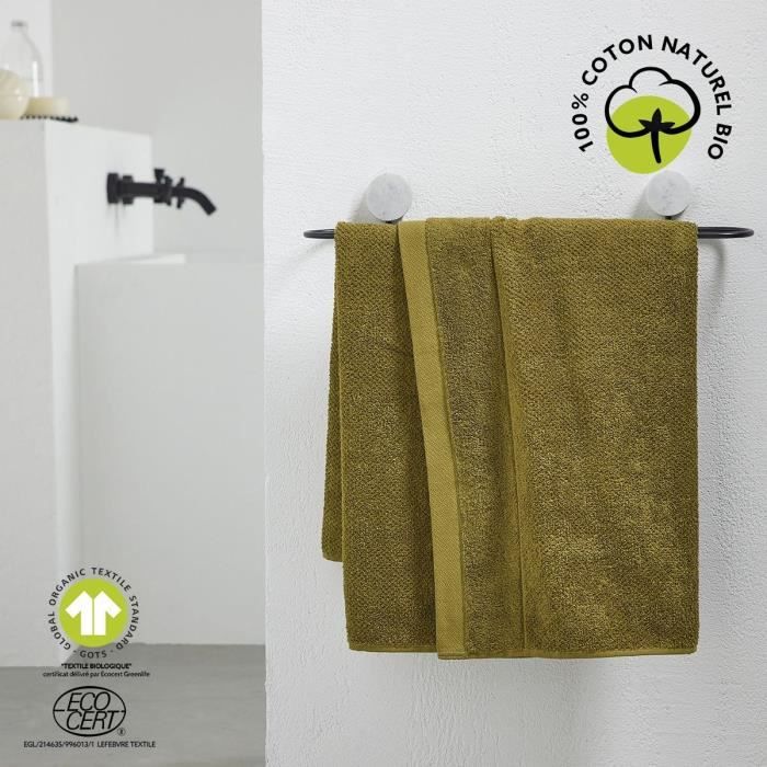 Drap de bain TODAY 70 x 130 cm Coton Organic - vue 2